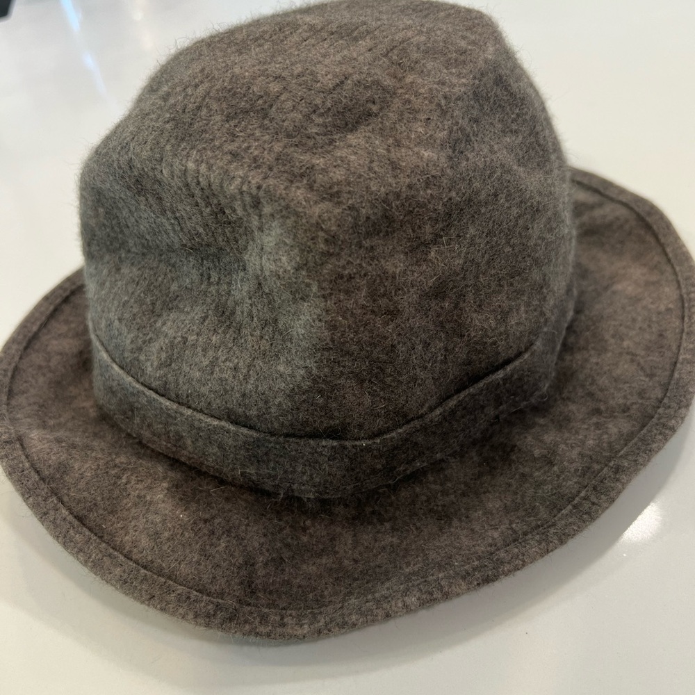 Rare kids / small Borsalino Italian hat!  Pocket hat!
